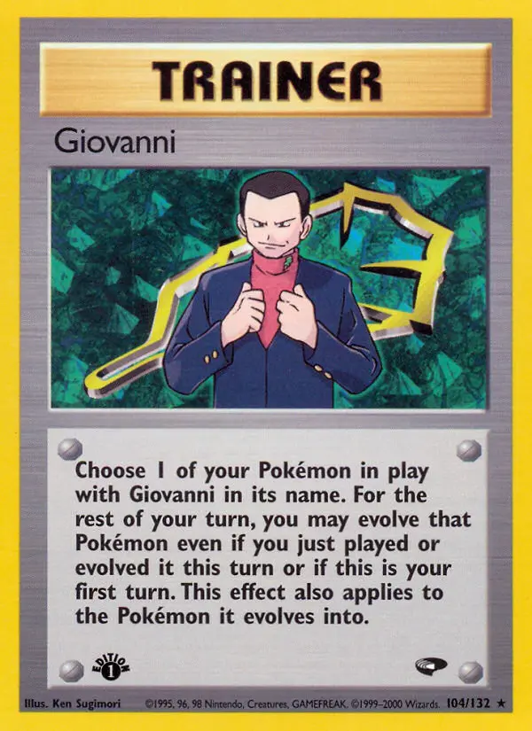 Carta Giovanni — Gym Challenge 104/132