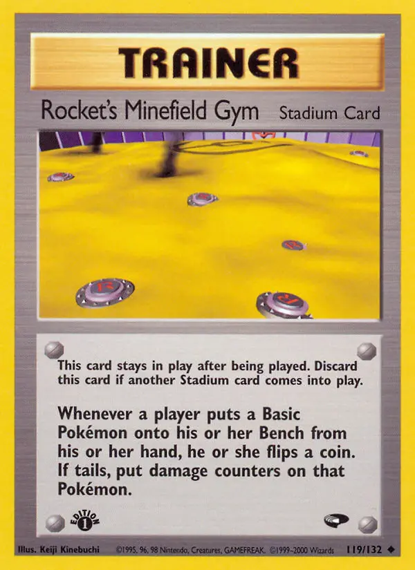 Rocket's Minefield Gym 119/132