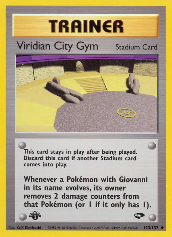 Carta Viridian City Gym — Gym Challenge 123/132