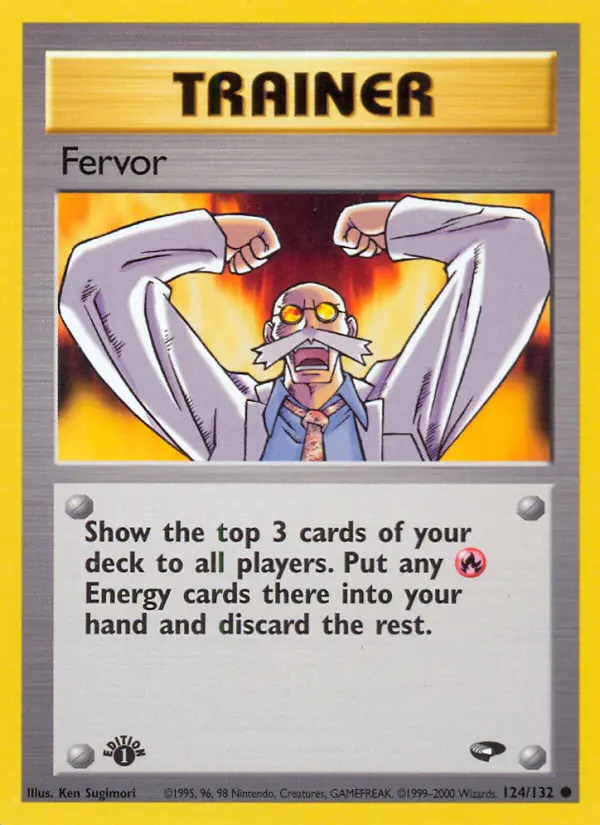 Carta Fervor — Gym Challenge 124/132