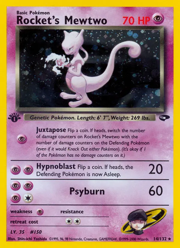 Rocket's Mewtwo 14/132