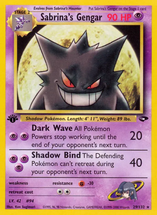 Sabrina's Gengar 29/132