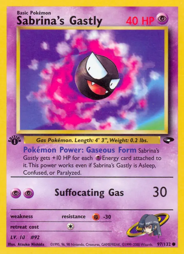Sabrina's Gastly 97/132