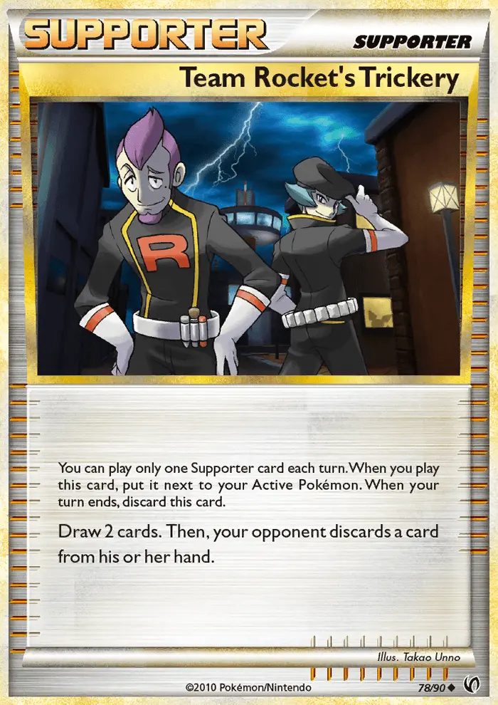Team Rocket’s Trickery 78/90