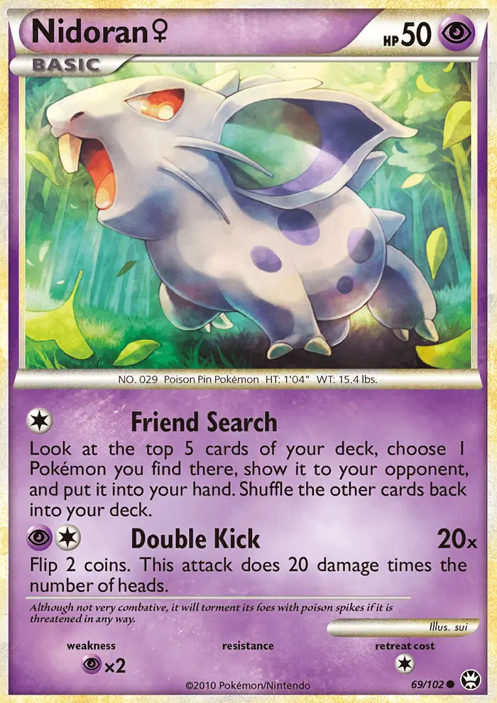 Nidoran♀ 69/102