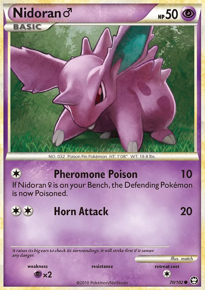 Nidoran♂ 70/102