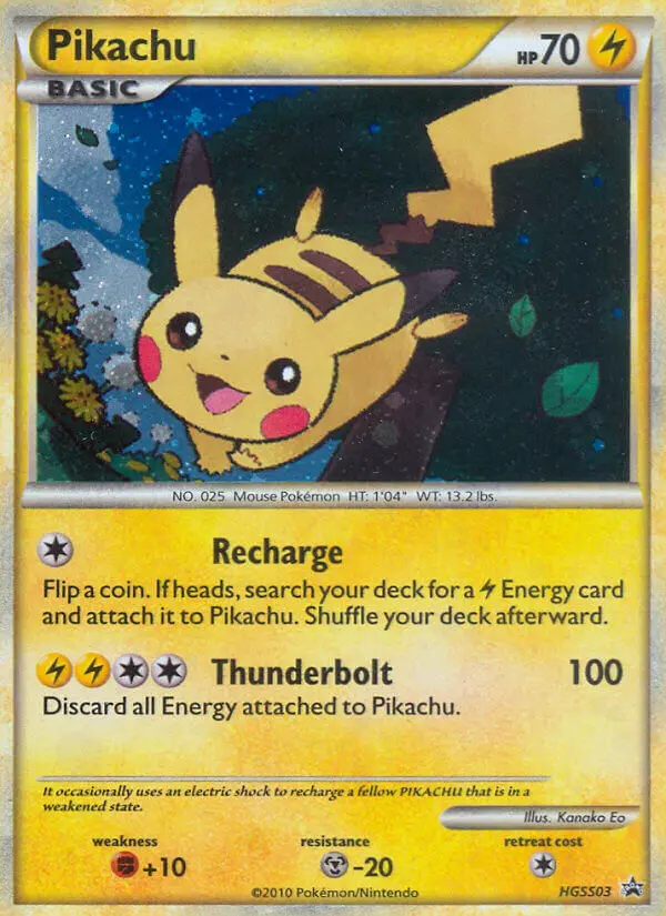 Pikachu HGSS03/25