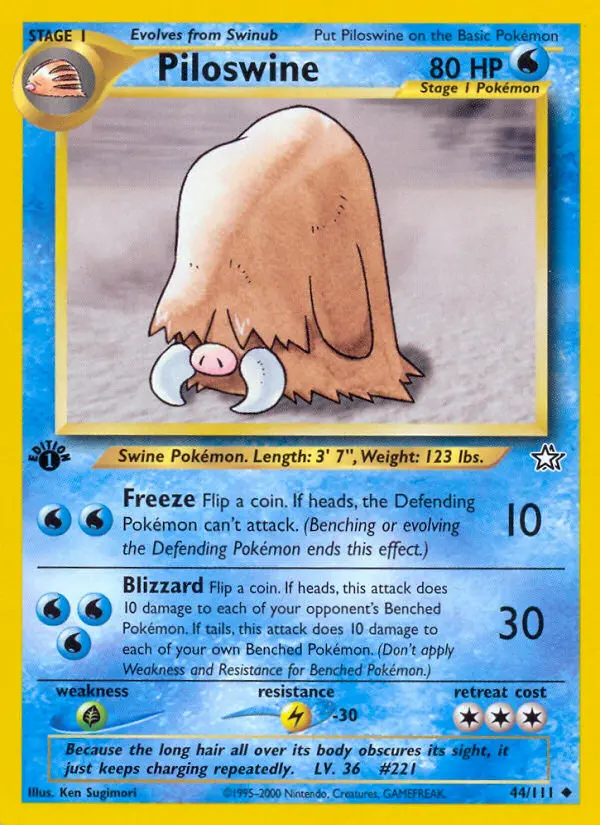 Piloswine 44/111