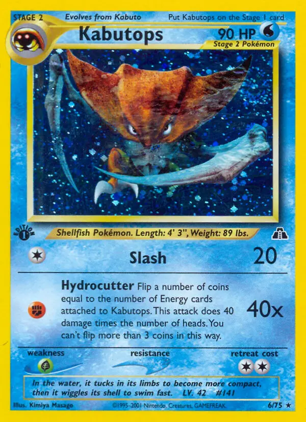 Kabutops 6/75