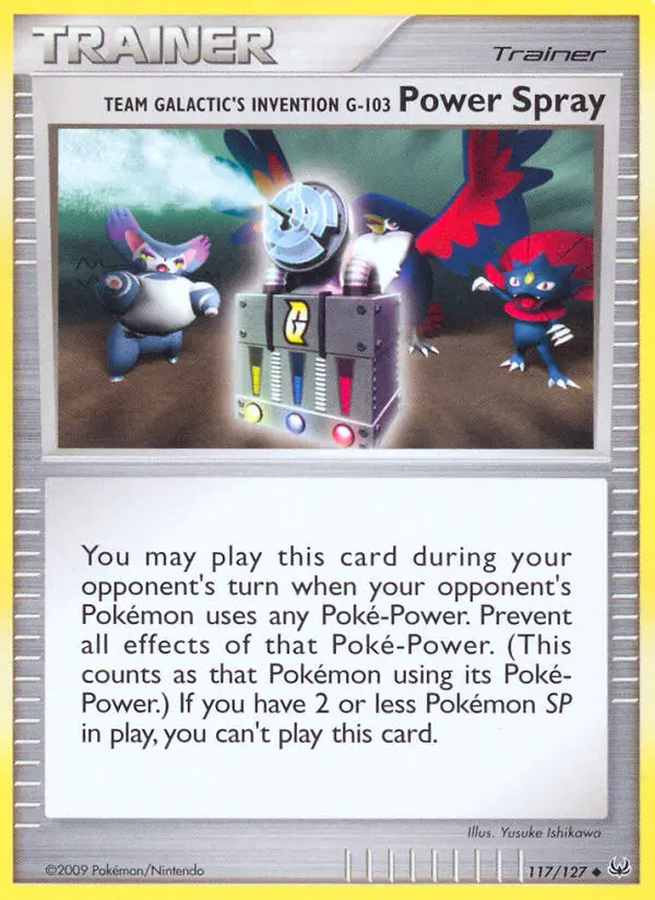 Team Galactic's Invention G-103 Power Spray 117/127