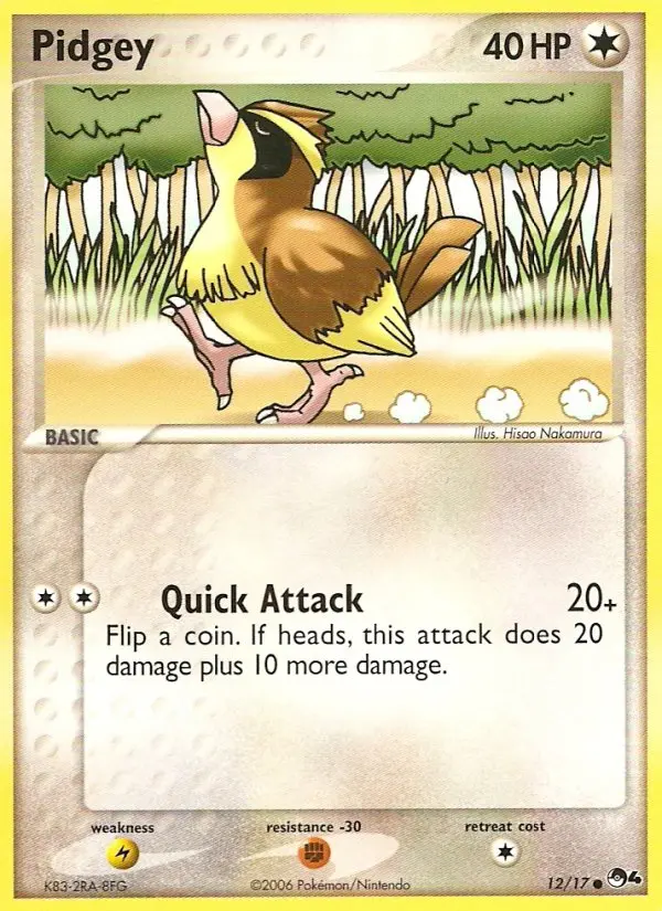 Pidgey 12/17