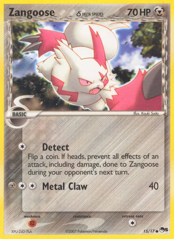 Zangoose δ 15/17