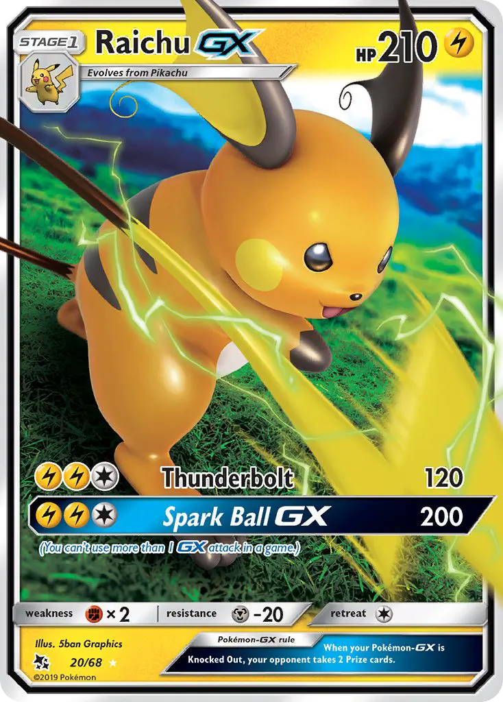 Raichu GX 20/68
