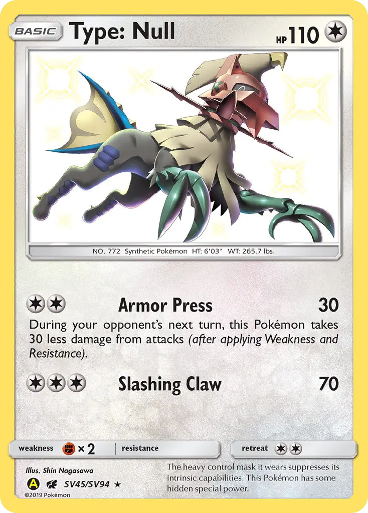 Type: Null SV45/94