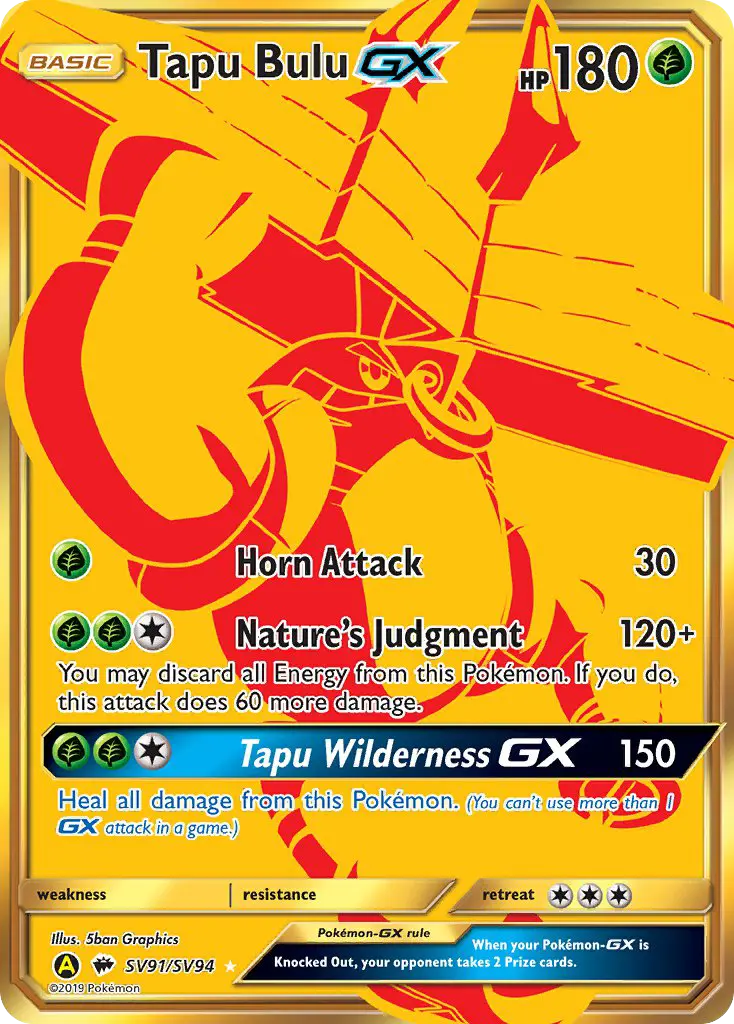 Tapu Bulu-GX SV91/94