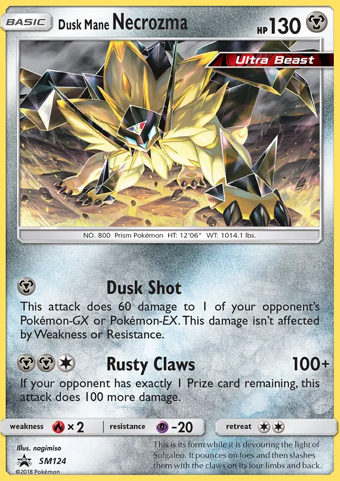 Necrozma Juba Crepúsculo SM124/248