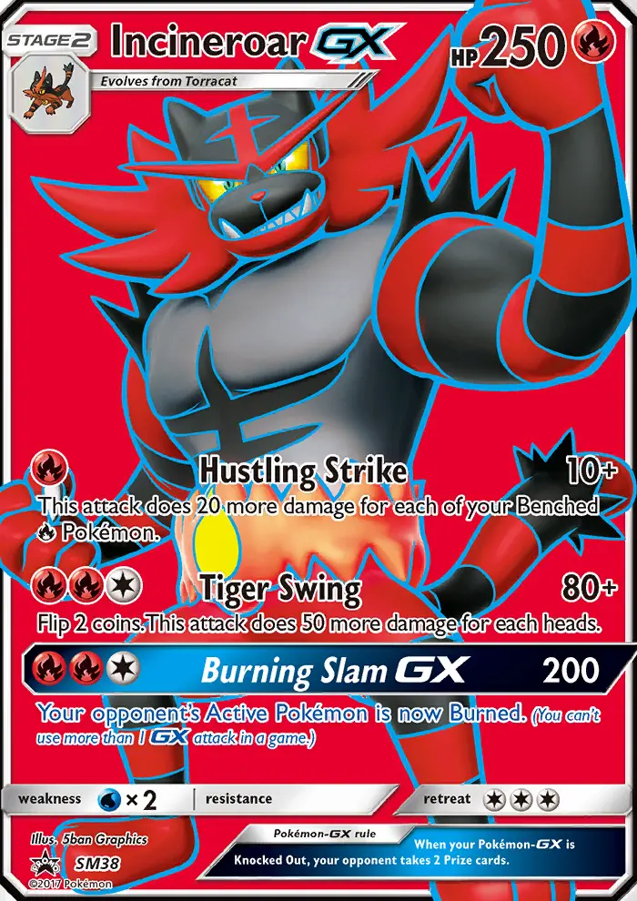 Incineroar GX SM38/248