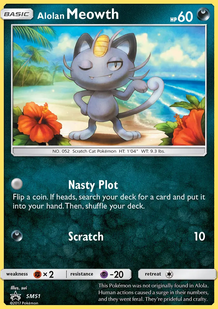 Meowth de Alola SM51/248