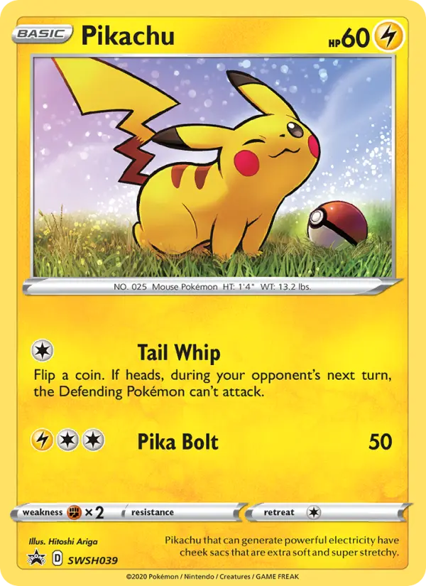 Pikachu SWSH039/307
