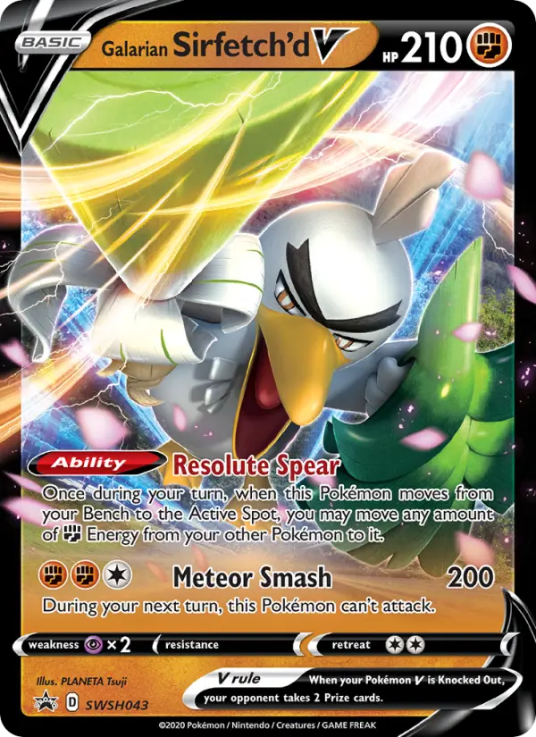 Sirfetch'd de Galar V SWSH043/307
