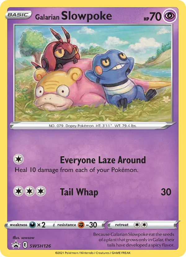 Slowpoke de Galar SWSH126/307