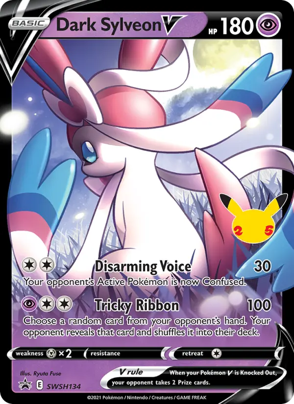 Sylveon Sombrio V SWSH134/307
