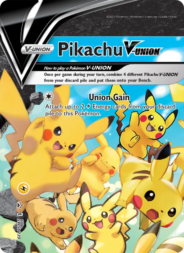 Pikachu V-UNIÃO SWSH139/307