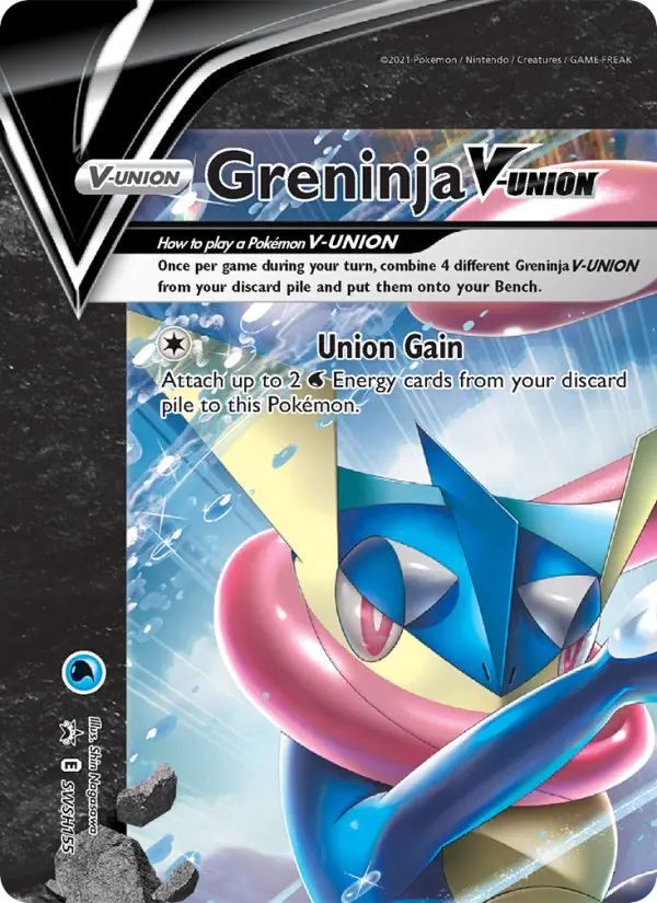 Greninja V-UNIÃO SWSH155/307