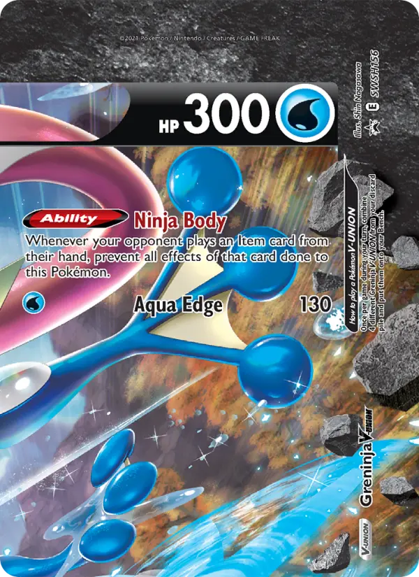 Greninja V-UNIÃO SWSH156/307