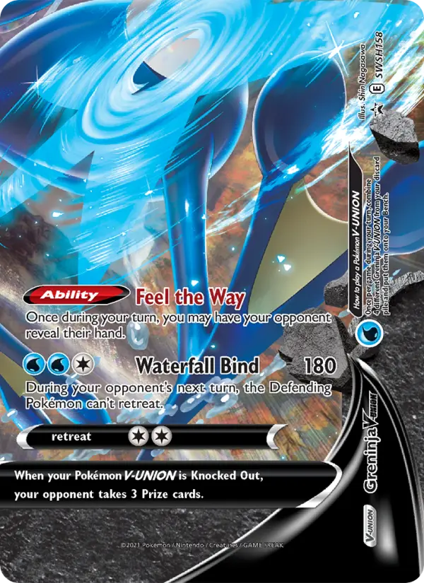 Greninja V-UNIÃO SWSH158/307