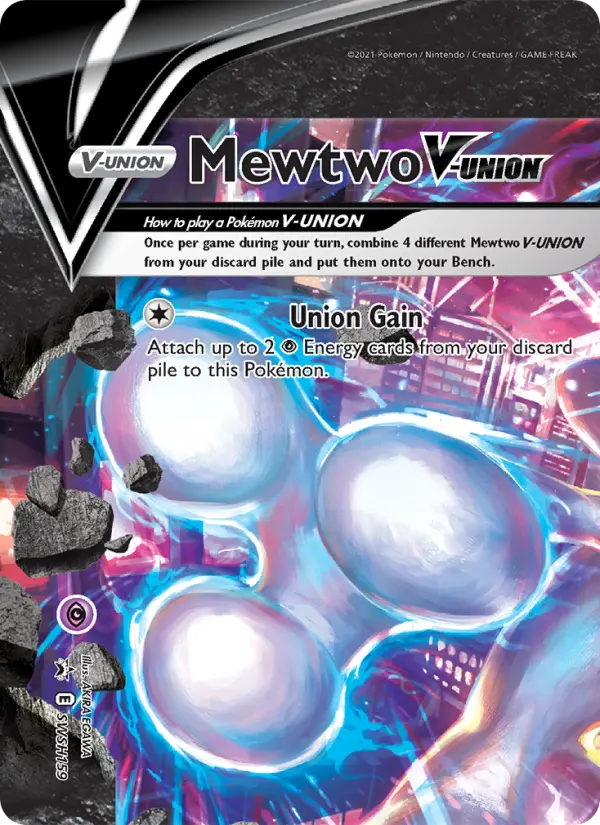 Mewtwo V-UNIÃO SWSH159/307
