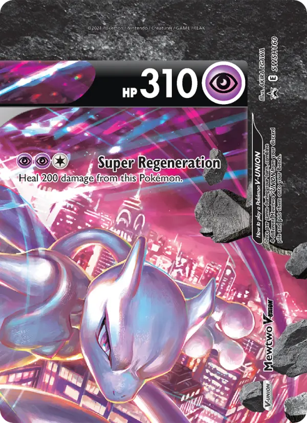 Mewtwo V-UNIÃO SWSH160/307