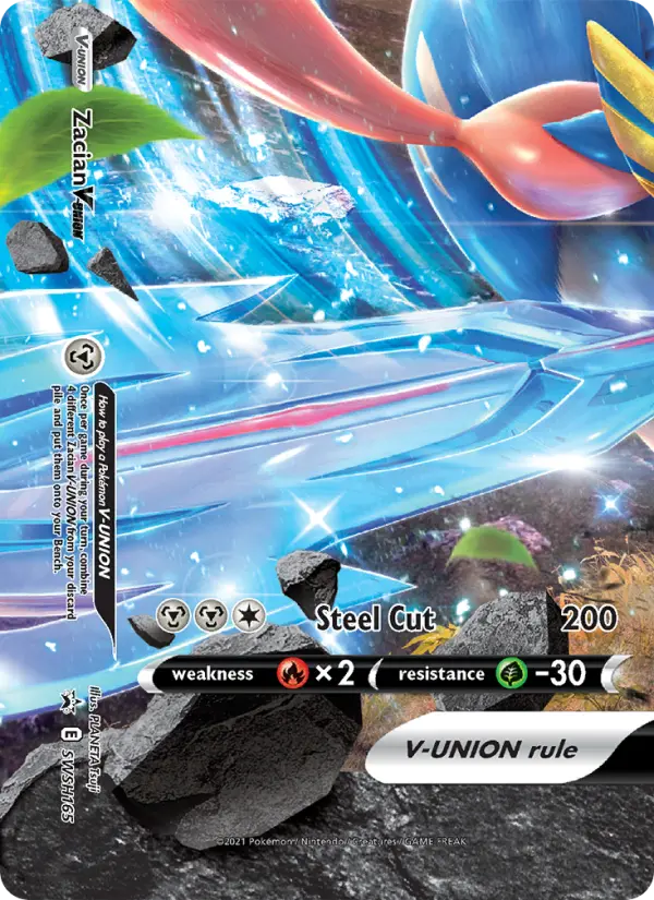 Zacian V-UNIÃO SWSH165/307