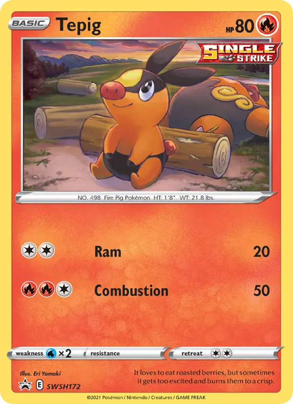 Tepig SWSH172/307