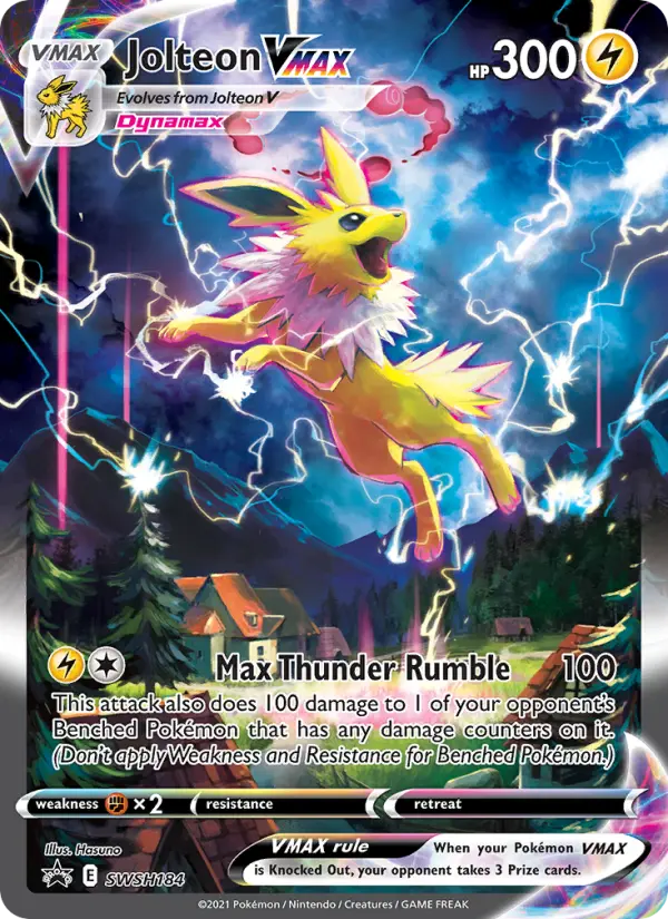 Jolteon VMAX SWSH184/307
