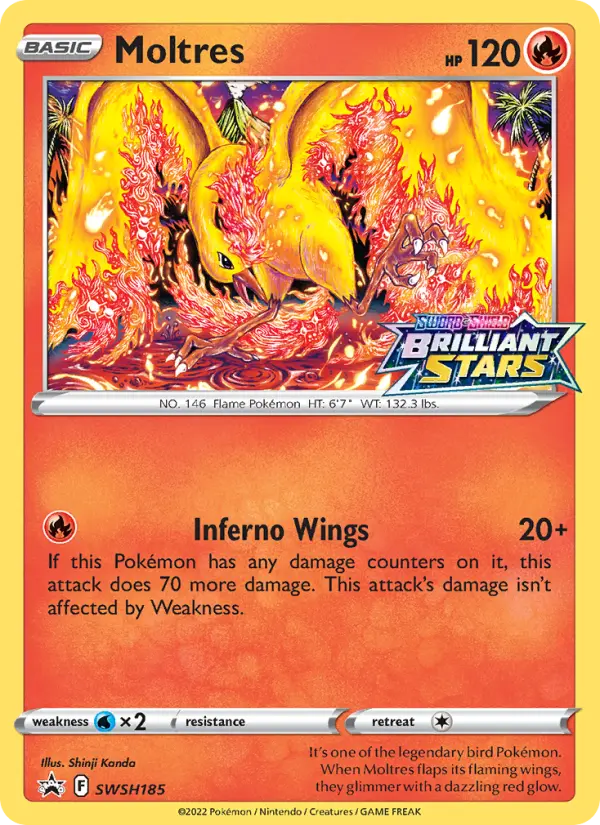 Moltres SWSH185/307