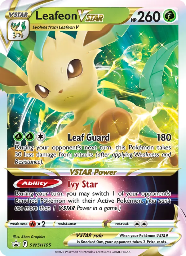 Leafeon V-ASTRO SWSH195/307