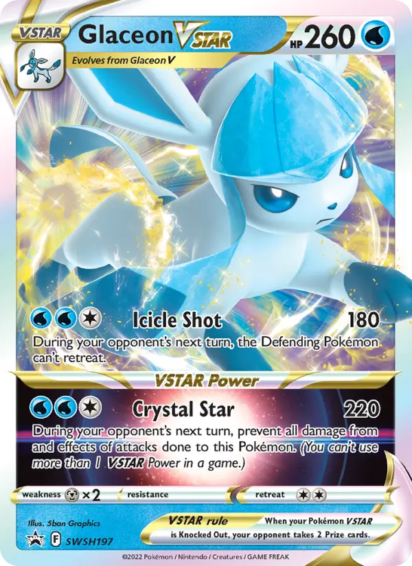 Glaceon V-ASTRO SWSH197/307
