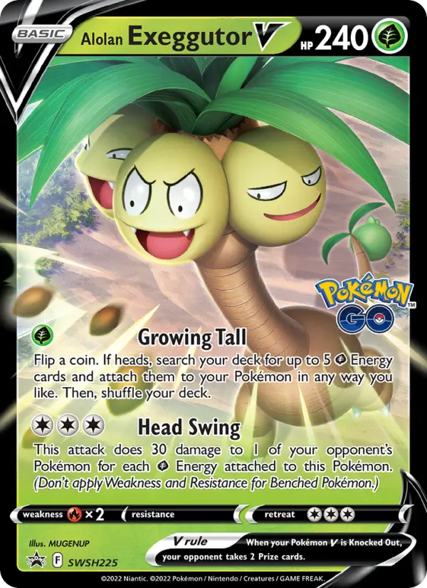 Exeggutor de Alola V SWSH225/307