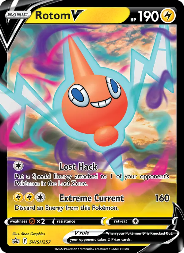 Rotom V SWSH257/307