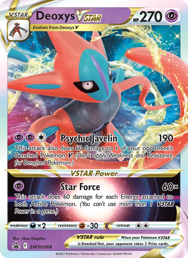 Deoxys V-ASTRO SWSH268/307