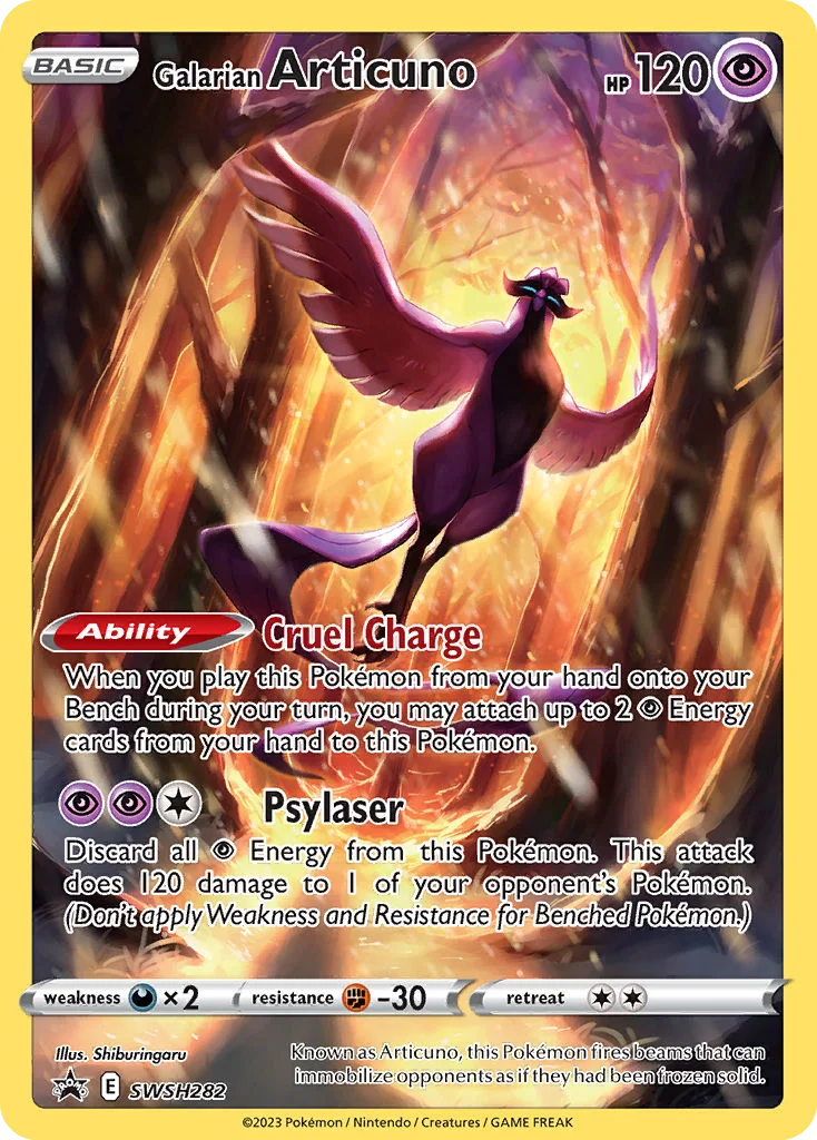 Articuno de Galar SWSH282/307