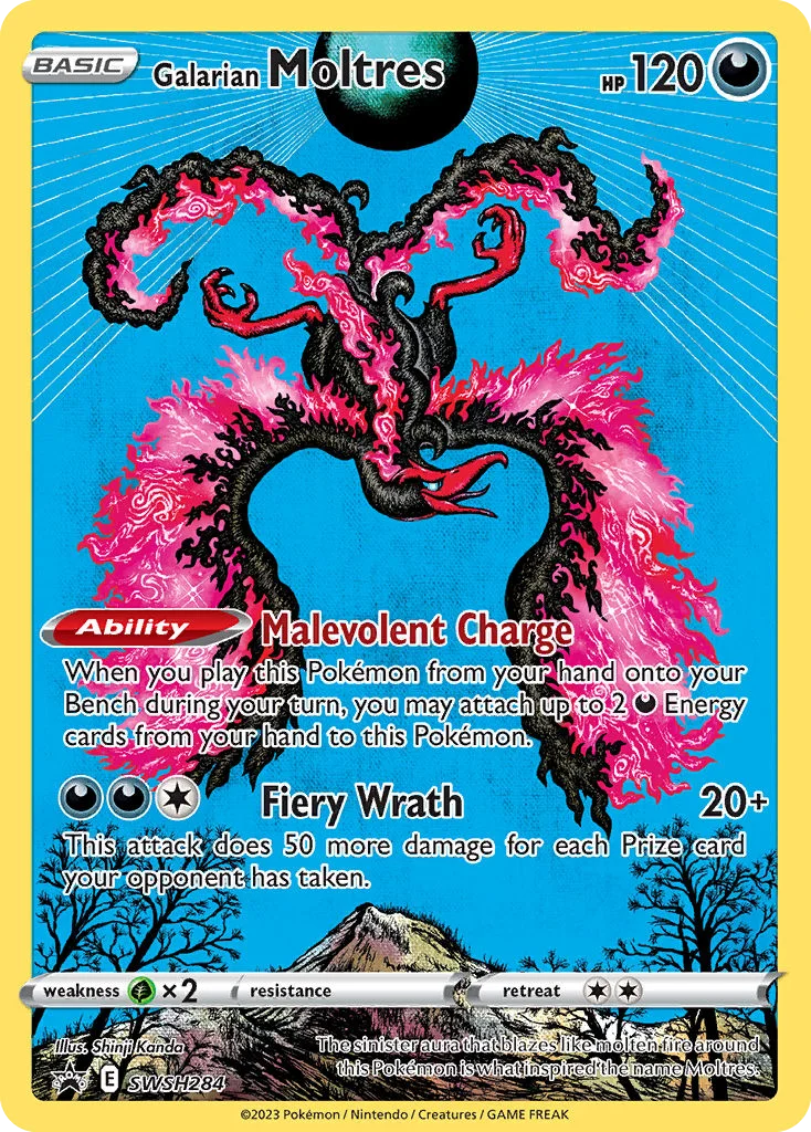 Moltres de Galar SWSH284/307