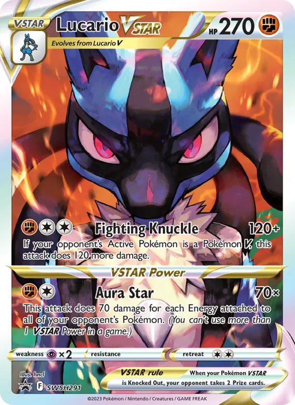 Lucario V-ASTRO SWSH291/307