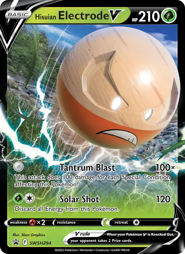 Electrode de Hisui V SWSH294/307