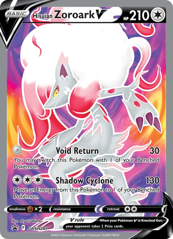 Zoroark de Hisui V SWSH297/307