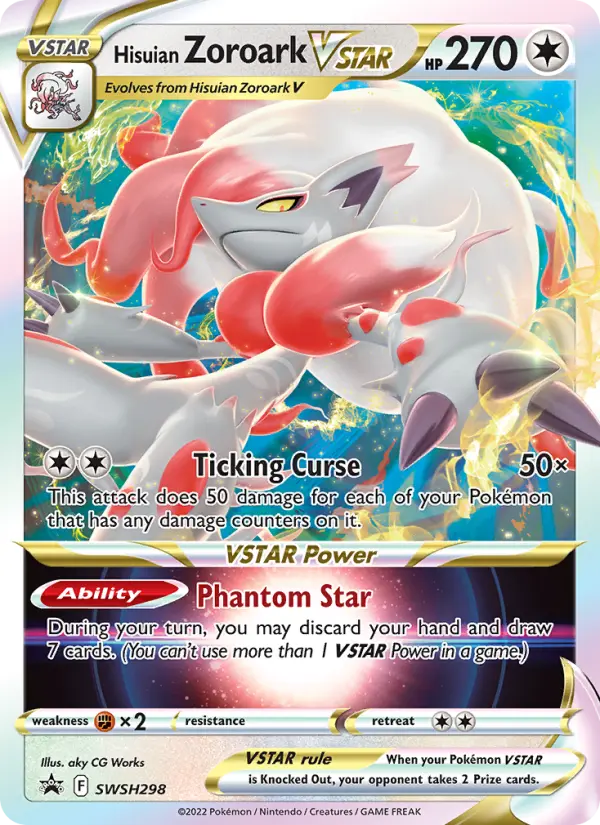 Zoroark de Hisui V-ASTRO SWSH298/307