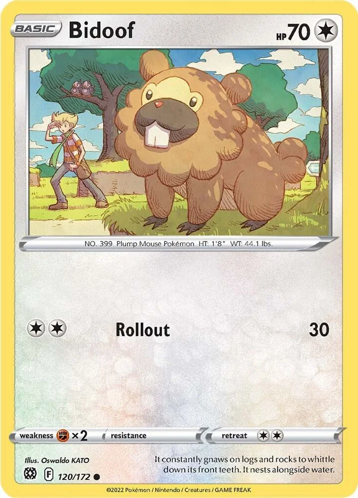 Bidoof 12/30