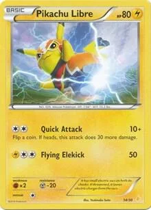Pikachu Libre 14/30
