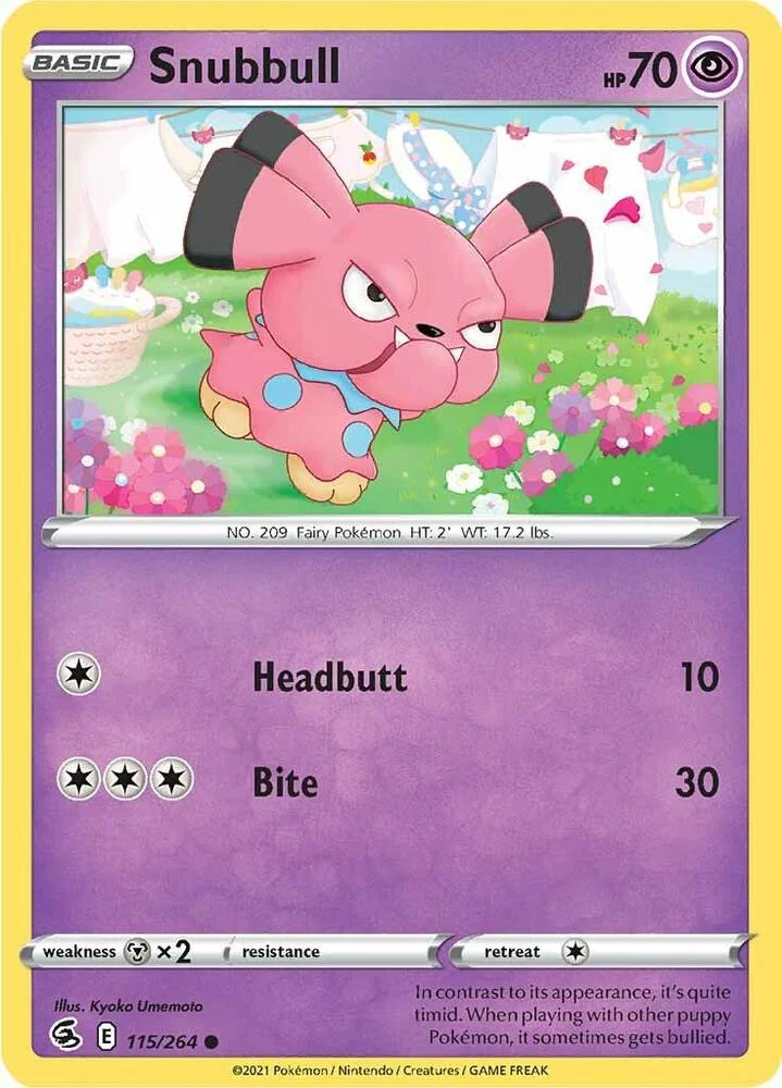 Snubbull 11/30